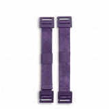 Twee Zeeksack Activity Straps i Deep Purple tegen een witte achtergrond